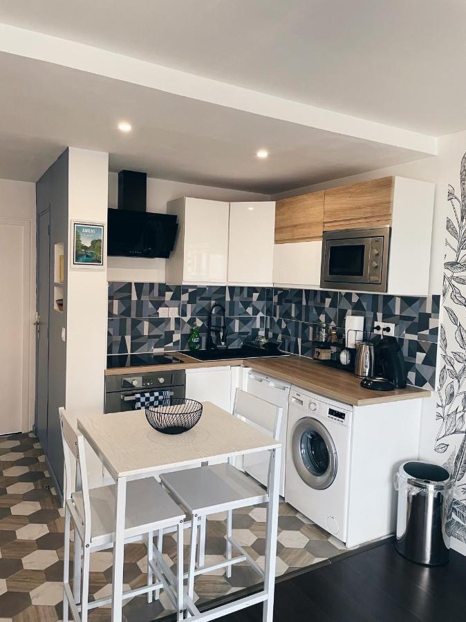 NEW: appartement tout confort + parking gratuit Amiens Extérieur photo